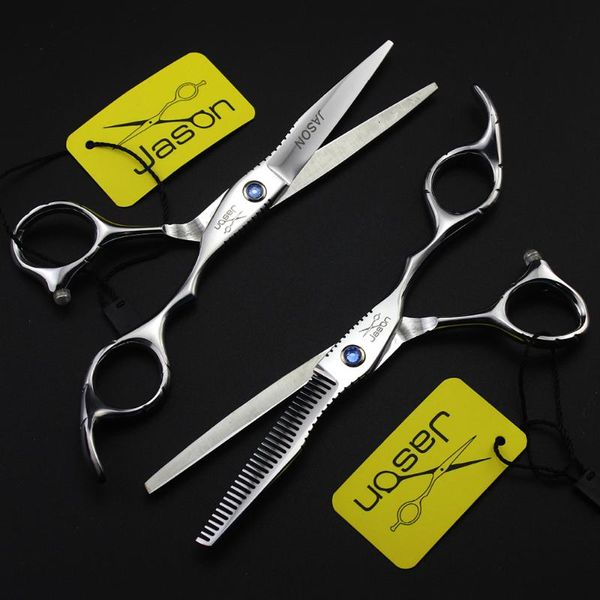 

hair scissors barber cutting 6'' brand jason jp 440c hairdressing thinning shears salon 308# drop
