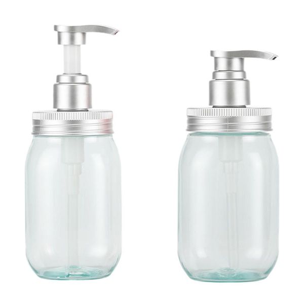 

storage bottles & jars 2pcs lotion shower gel soap dispenser easily operated for all kinds liquid or