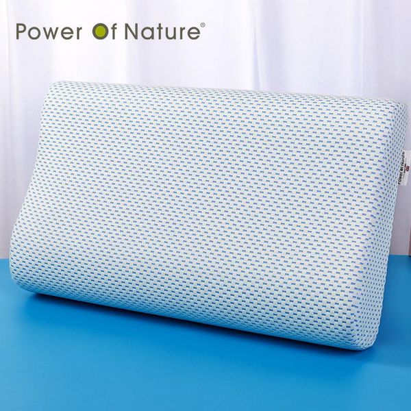 

pillow power of nature bedding pillows memory foam filling massage orthopedic white slow rebound home decor design