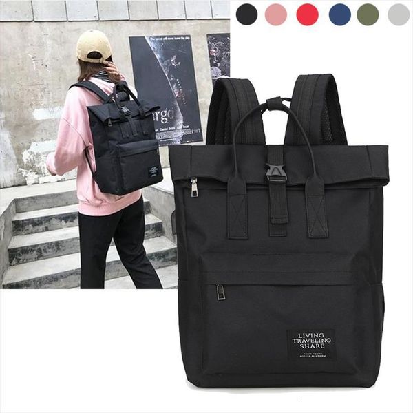 

mjzkxqz ladies leisure shoulder bag 15 inch lapbackpack woman canvas travel usb charging schoolbag girls sac a dos bolsa