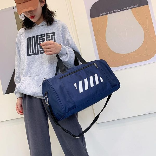 

outdoor bags light and simple dry wet separation travel bag fitness large capacity