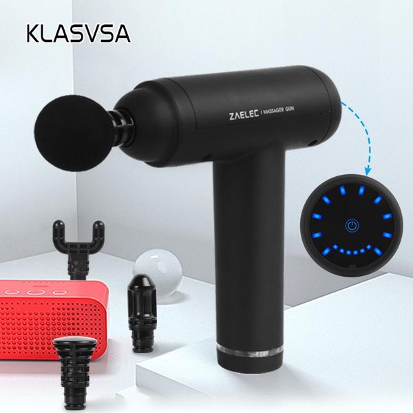 

massage gun klasvsa massager for relief portable neck back body relaxation with 4 attachment 10 speeds