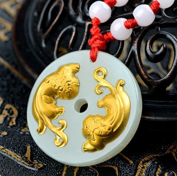 

gold inlay and jade pendanth8# lockets, Silver