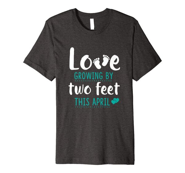 

pregnancy announcement shirt see you in april due date 2019, White;black