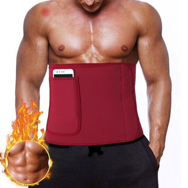 

men's body shapers neoprene sauna sweat belt modeling strap waist cincher for men trainer belly slimming shaperwear tummy corset, Black;brown