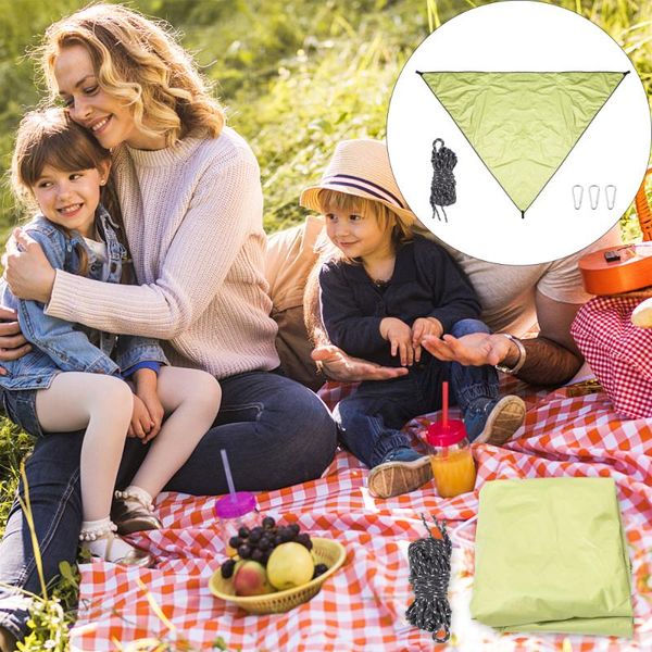 

tents and shelters 1 set outdoor triangle sun shade sail multi-functional triangular awning