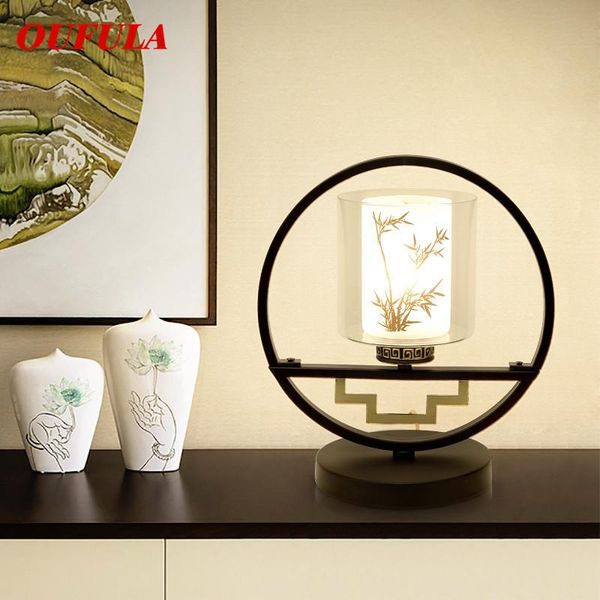 

table lamps outela lamp desk light modern contemporary office creative decoration fabric for foyer living room bed el
