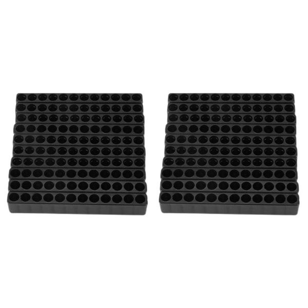 

hand tools 20pcs 12-hole screwdriver bit holder box block black for six angle 6.35mm handle