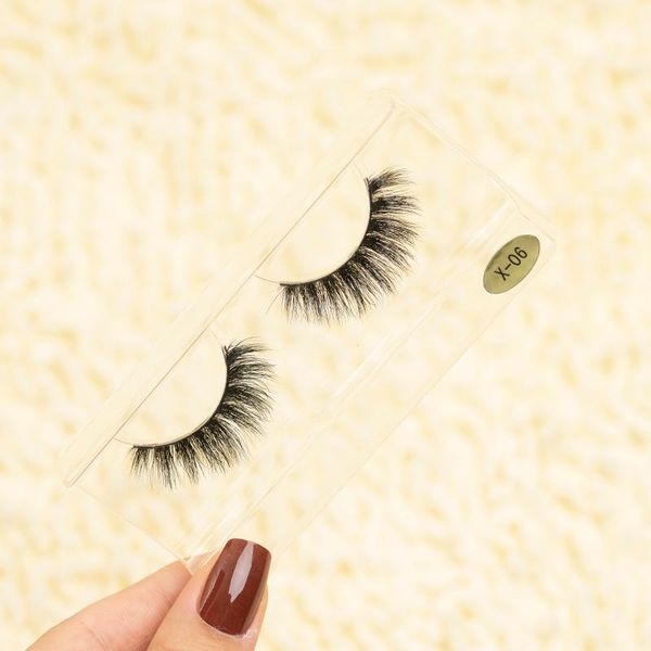 

lashes false mink 3d 100% real eyelashes handicraft1