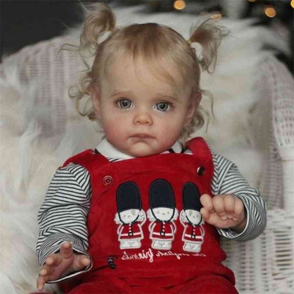 

adfo 22 inches maggi diy blank kits reborn baby toys soft vinyl unpainted unfinished parts lol handmade gifts dolls for girls