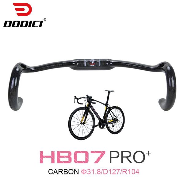 

bike handlebars &components dodici full carbon fiber road break wind bend ultra-light one-piece molding inner routing handle 3k bright light