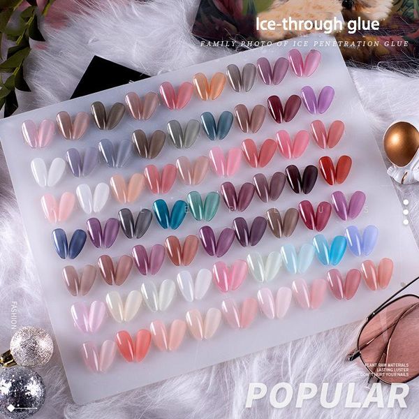 

nagellack konst is penetration lim jade ljus terapi dekoration gelé bläck