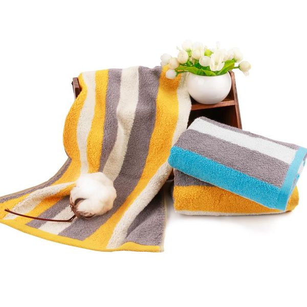 

towel 100% cotton face 34*74cm 110g/pc soft colorful stripe