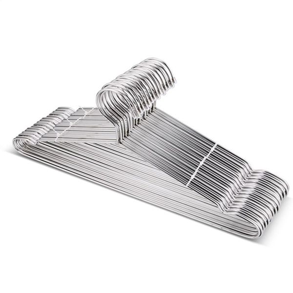 

stainless steel hanger solid thick clothes household non-slip trousers rack 32-50cm bridesmaid gift storage organization hangers & rac