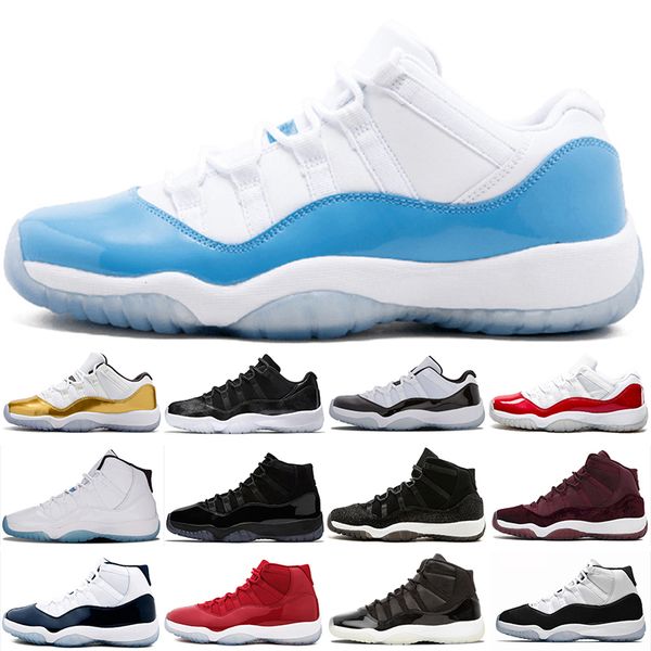 

concord high 45 11s platinum tint cap and gown men basketball shoes gym red bred barons space jams 11 mens sports sneakers designer trainers, White;red