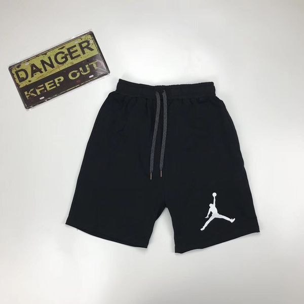 

fashion shorts comfortable jumpman basketball print trend loose casual drawstring high street capris, White;black