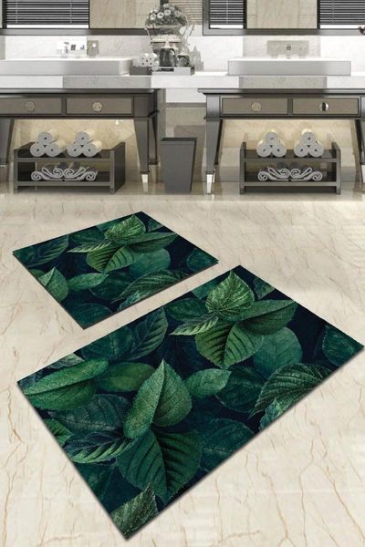 

digital bath mat set for closet 2 50x80 - 50x50 cm. bs045 mats