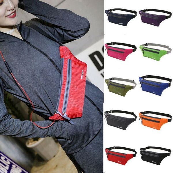 

men women sport waist pack fanny pack crossbody wallet belt travel phone bag
