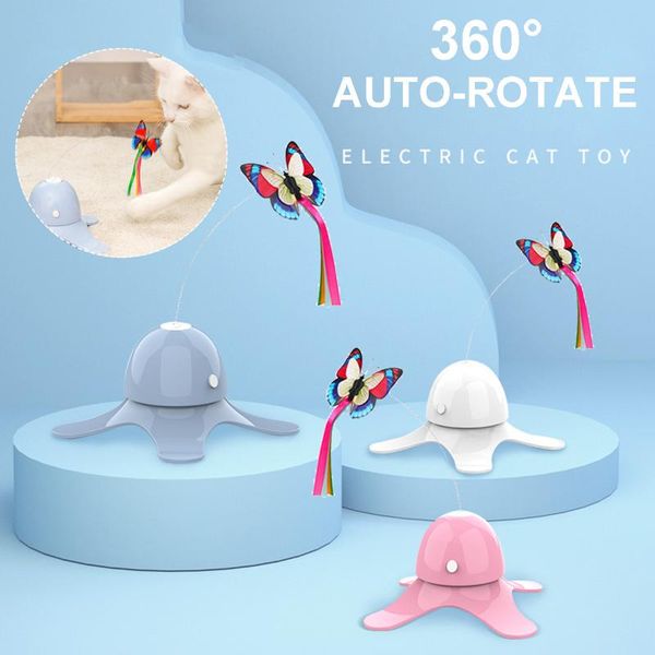 

cat toys electric automatic toy 360Â° rotation fun interactive puzzle pet funny dog training