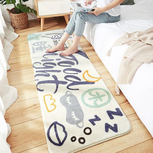 

carpets soft long rug carpet for bedroom bedside non slip tatami floor mat cashmere modern simple home living room area rugs