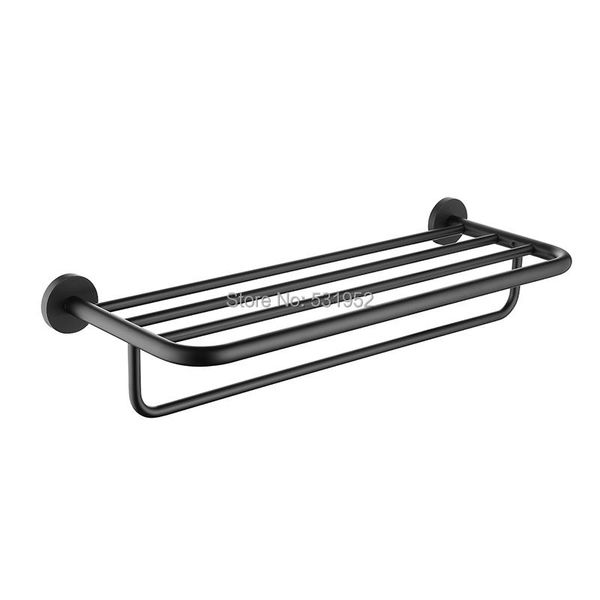 

towel racks 24 inch matte black bathroom shelf sus304 stainless steel bath rack holder wall mounted