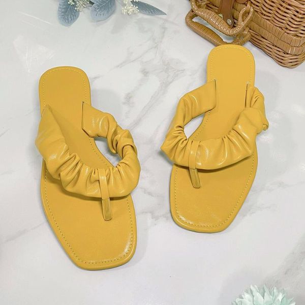 

slippers rattan weaving stlye flip flops beach leisure women's sandals, Black