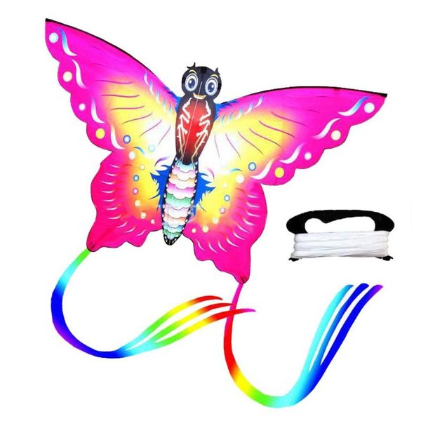

outdoor gadgets colorful butterfly kite beach for children adults
