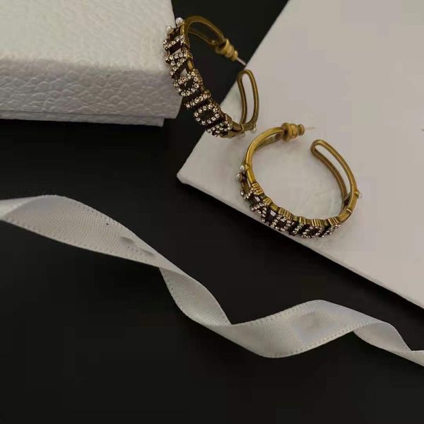 

aaa designer jewelry letter temperament wheat ear stud fashion generous trend star baby same earring female, Golden;silver