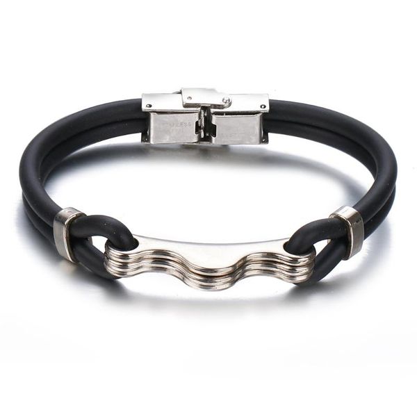 

charm bracelets stalinless bracelet regalos para mujer femme cadeau meska jewellery bijoux men hombre kpop friends gifts for silica black fr, Golden;silver