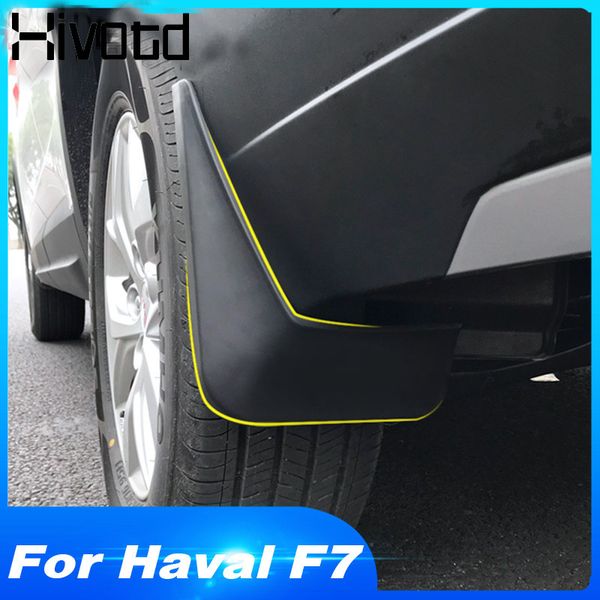 

hivotd for haval f7 f7x 2019 2020 car fender avoid mud splash front rear mudguard cover guards exterior protection accessories