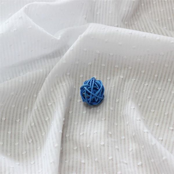 

ribbon cotton white cloth diy shirt dress embroidered fabric apparel sewing 100x140cm sed03, Pink;blue