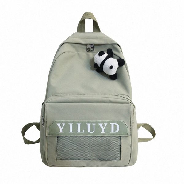 

junior high school students wild letter shoulder bag spring and summer new trendy fashion backpack girls backpacks drawstring backpack x8ew#