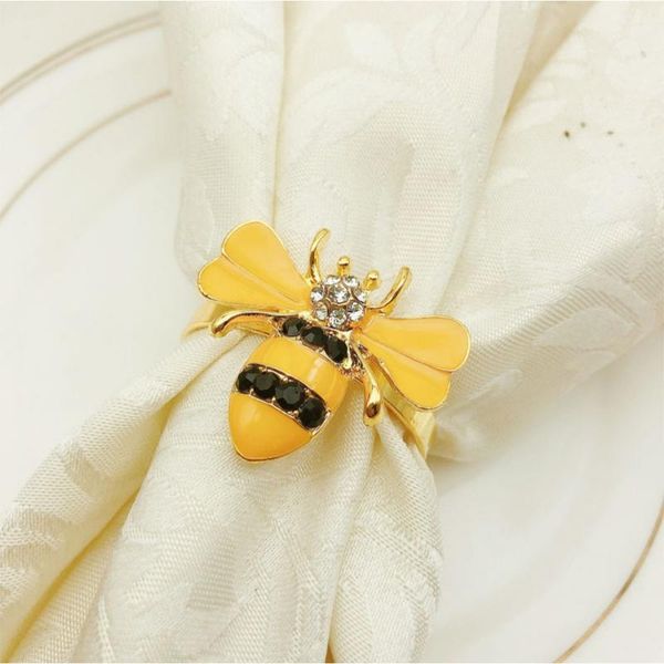 

el restaurant metal bee napkin ring tableornaments wholesale spot rings