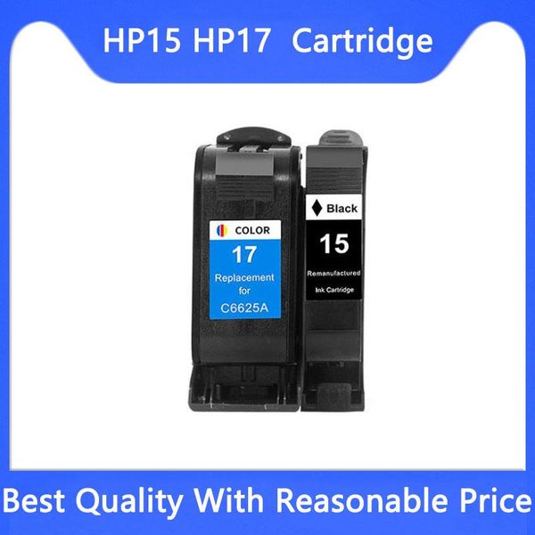 

ink cartridges 15 17 compatible cartridge for deskjet 810c 812c 825c 825cvr 840c 841c 842c 845c 845cvr 855c 870cse 870cxi printer
