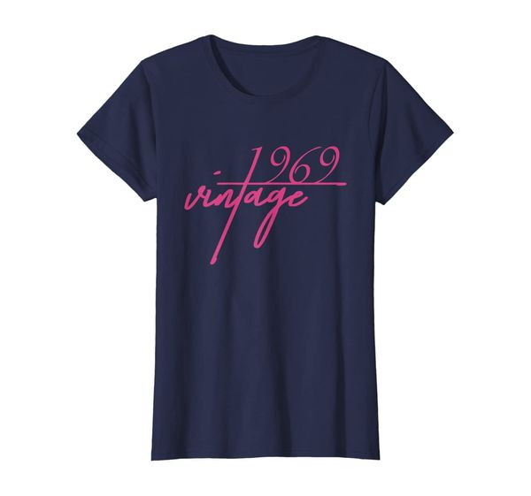 

Womens 50th Birthday Funny Tshirt, Vintage 1969 Bday Gift Idea, Mainly pictures