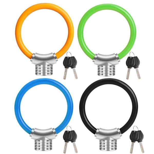 

bike locks anti-theft ring lock bicycle u alloy core strong durable small portable accessories
