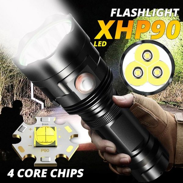 

bicycle light led 3*xhp90 torch usb rechargeable waterproof lamp ultra bright for accessories bike lights