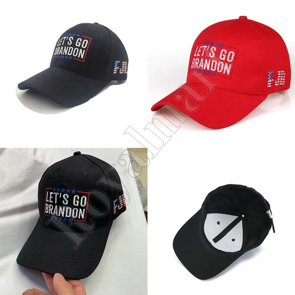 

let's go brandon baseball cap party hats dome embroidered sun cotton hat