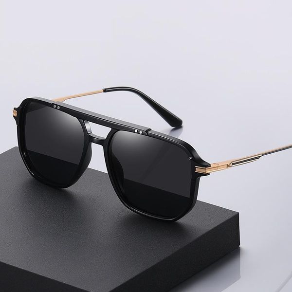 

sunglasses men polarized tr90 frame fashion designer driving fishing sun glasses for women goggle uv400 shades, White;black