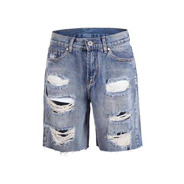 

fashionable shorts cut ee jeans and men's pants with burr in spring summer, White;black