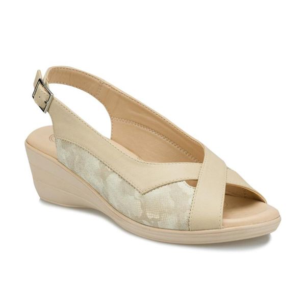 

103066.z beige women 's sandals, Black