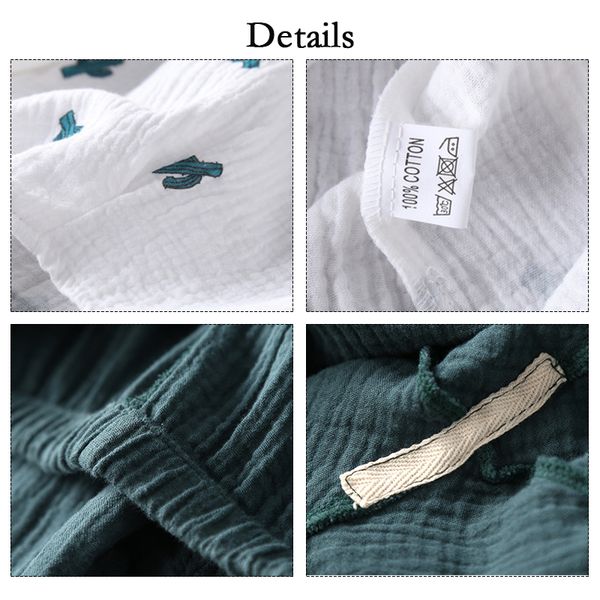 

2021julys song casual loose womens pajamas sets v neck short sleeve sleepwear nightwear cotton breathable homewear female pyjamas, Black;red