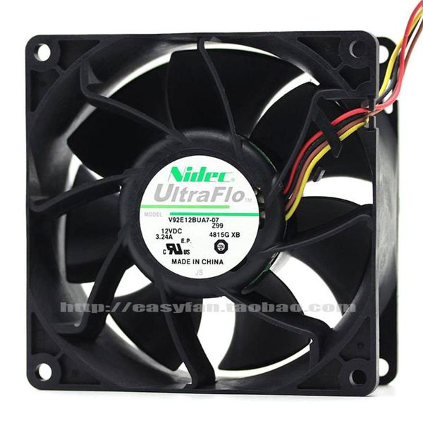 

fans & coolings for nidec v92e12bua7-07 9038 90x90x38mm 9cm dc 12v 3.24a cooling fan