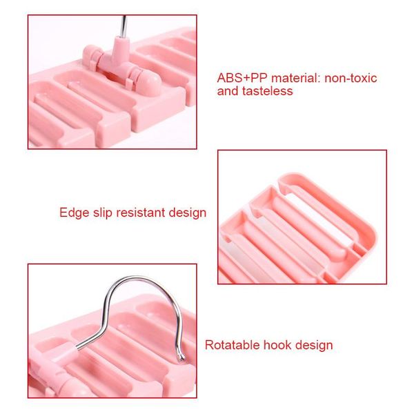 

hook organizer holder rack storage hanger wardrobe belt tie scarf gr5 boxes & bins