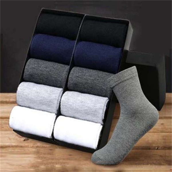 

gift box middle color classic cotton casual pairs, Black