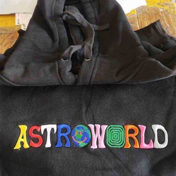 

embroidered you are here hoodie, Black