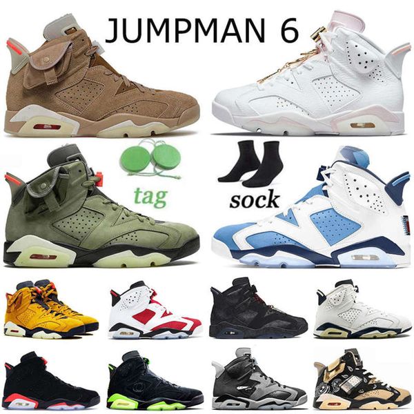 

jumpman 6 6s mens women basketball shoes hare british khaki gold hoops singles day 2021 carmine electric green travis black infrared