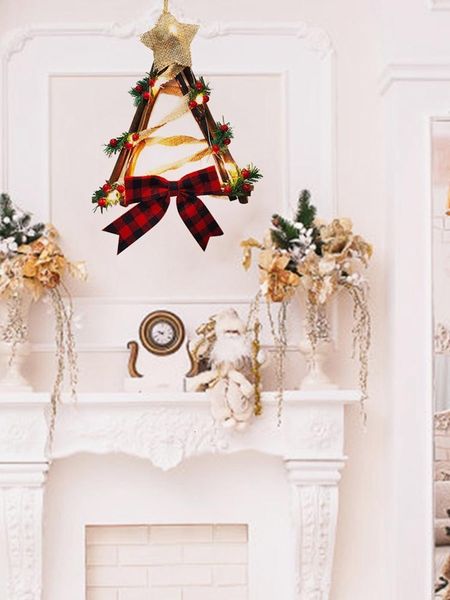 

christmas decorations products decoration led snowman ornaments triangle