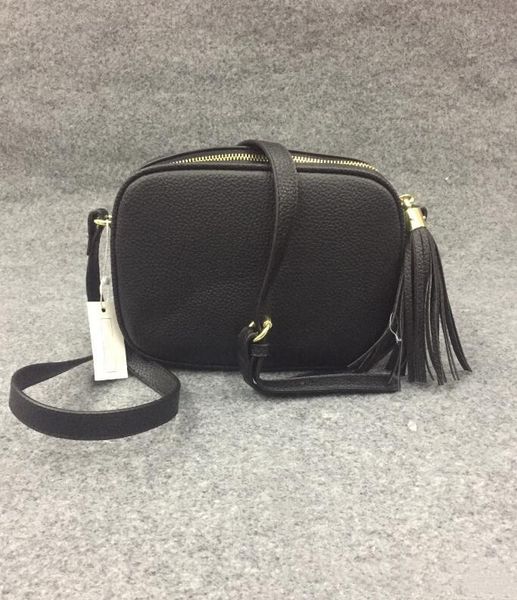

2022 new women leather handbag disco shoulder bag purse 308364