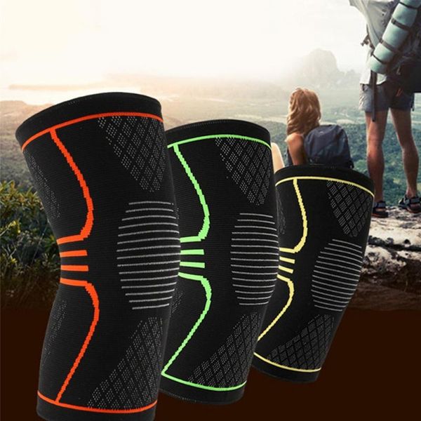 

elbow & knee pads 1 pcs pad breathable warmth training elastic knitted brace support compression sleeves for pain relief sports safety, Black;gray